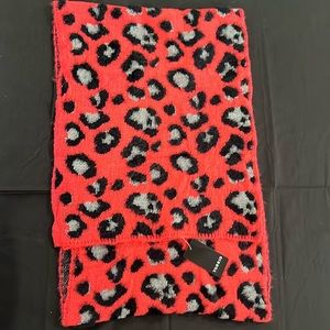 TORRID PINK LEOPARD BLANKET SCARF: NWT